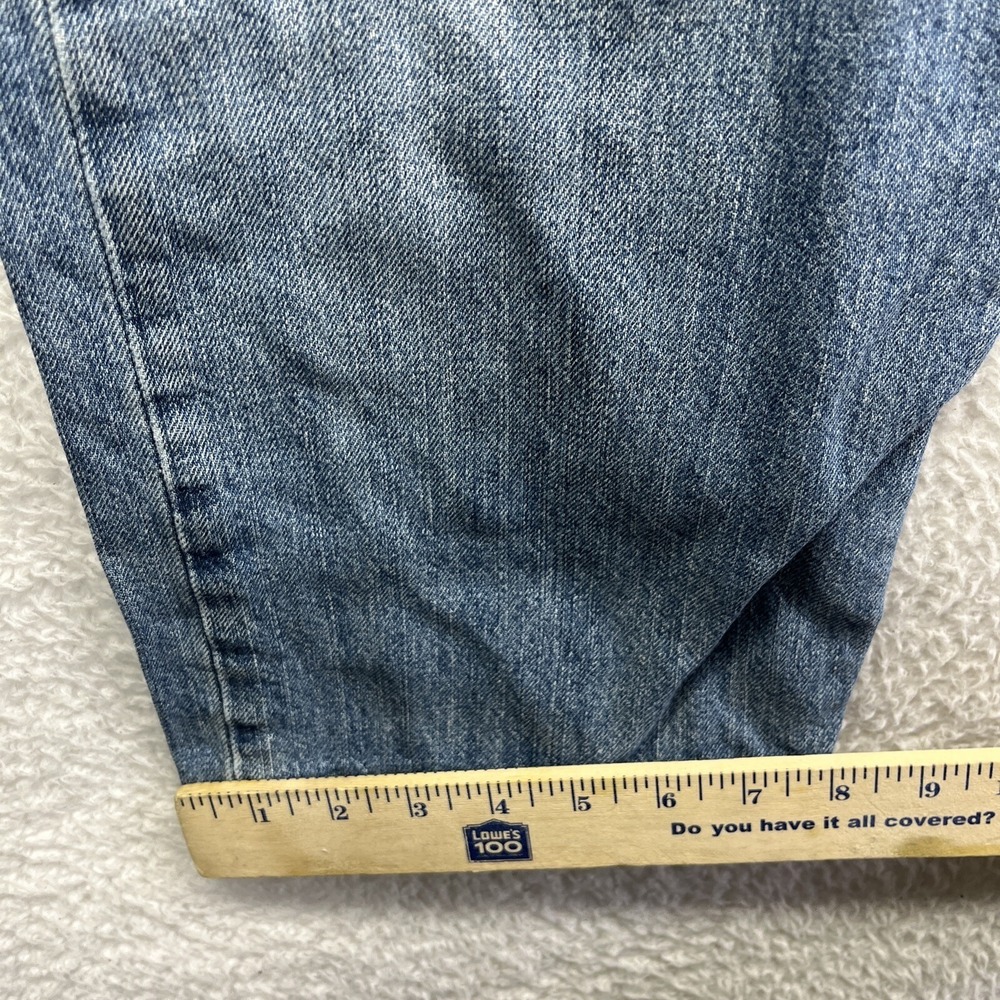 Vintage Levis Jeans Adult 32x21 Blue 501 Button Fly Denim 80s 90s Baggy Chore - Picture 9 of 16